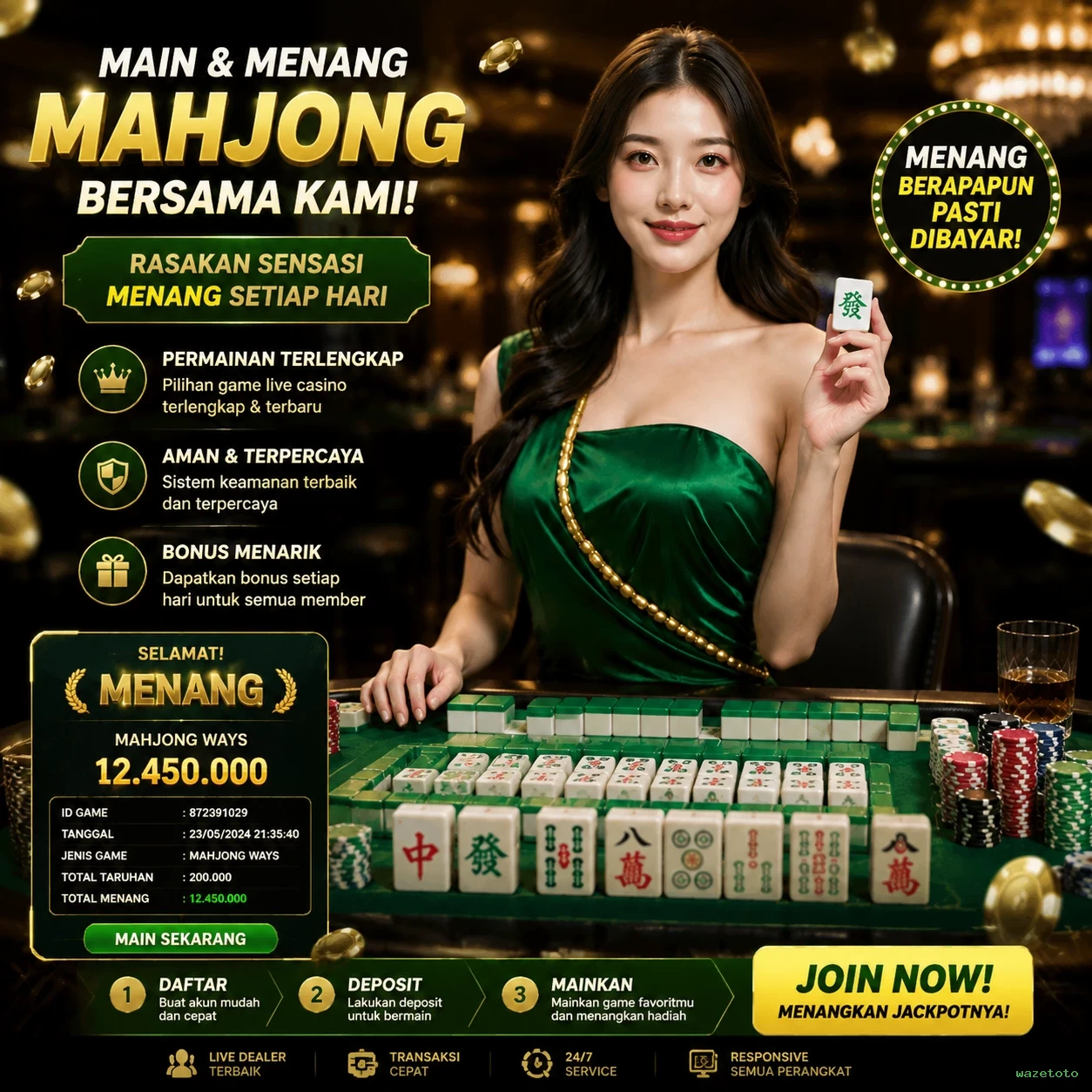 wazetoto Memperkenalkan Permainan Slot yang Menarik